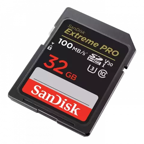 مموری کارت 32 گیگابایت Sandisk مدل Extreme PRO SDHC کلاس 10 استاندارد UHS-I U3
