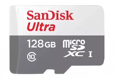 128GB SANDISK ULTRA MICROSDXC C10 100MB/S ASLI MEMORY
