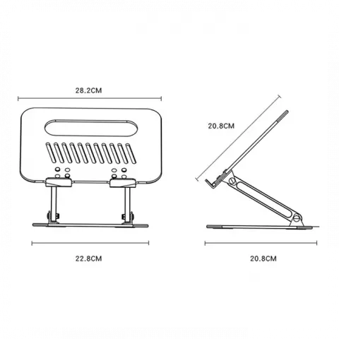 پایه نگهدارنده لپ تاپ Yesido مدل LP05