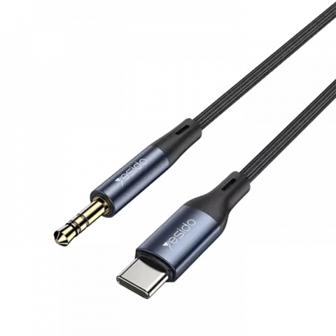 YESIDO YAU36 BLACK AUX TO TYPE-C CABLE
