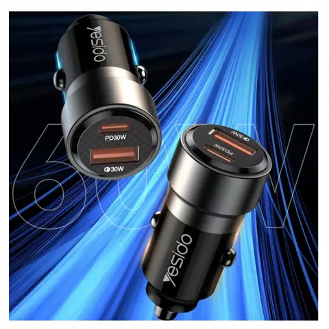 شارژر فندکی Yesido مدل Y54