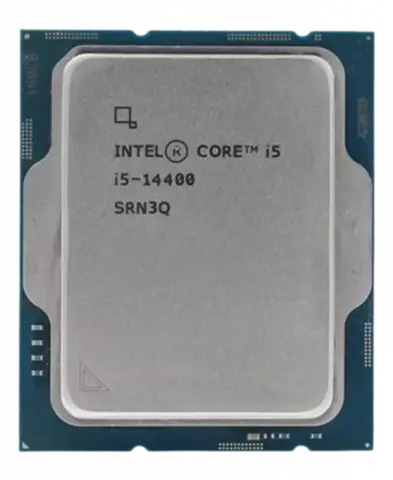 نمای جلو پردازنده  Intel مدل Core i5 14400