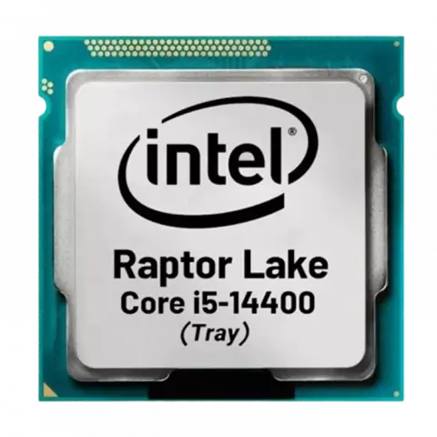 نمای جلو پردازنده  Intel مدل Core i5 14400