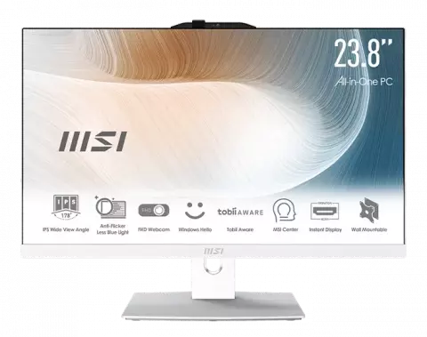 آل این وان (ALL IN ONE) 23.8 اینچ MSI مدل Modern AM242TP 13M