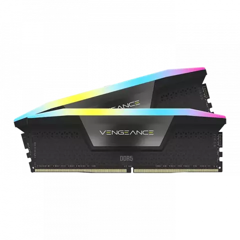 رم دسکتاپ (32GB*2) 64 گیگابایت Corsair مدل VENGEANCE RGB DDR5 5600MHz