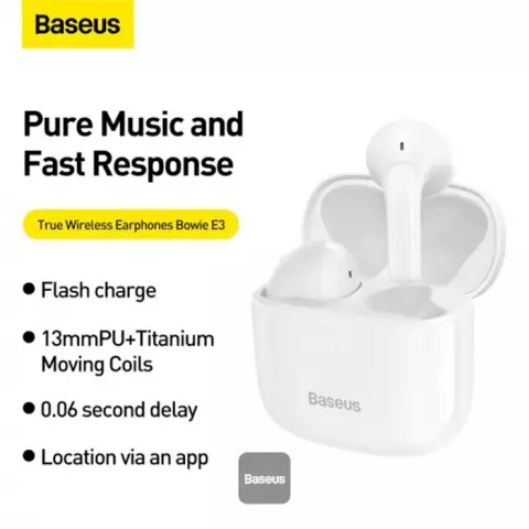 ایرفون بلوتوثی Baseus مدل Bowie E3