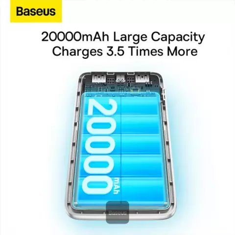 پاور بانک 20000 میلی‌آمپر ساعت Baseus مدل Bipow Pro PPBD2-2022