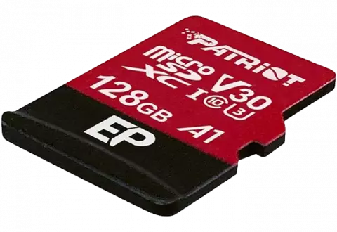 مموری کارت 128 گیگابایت Patriot مدل EP microSDXC کلاس 10 استاندارد UHS-I U3