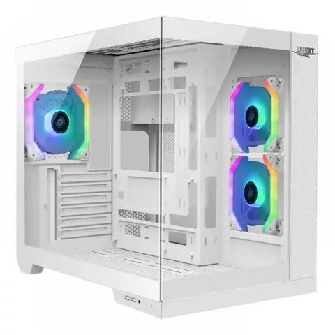 AWEST GAMING GT-AQ12-MW WHITE TABA CASE