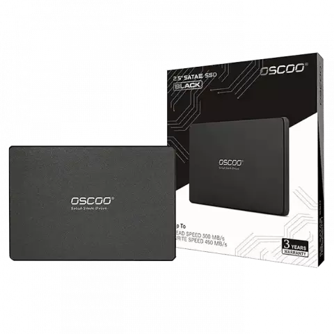 حافظه SSD اینترنال 512 گیگابایت OSCOO مدل BLACK OSC-SSD-002