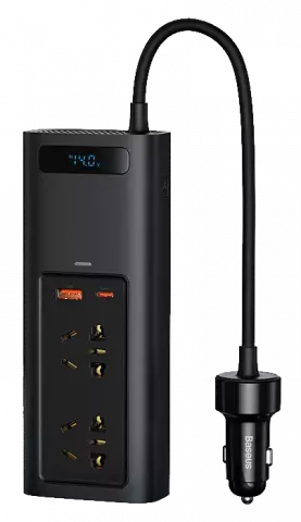 شارژر فندکی و مبدل برق خودرو 150 وات Baseus مدل BS-CI15-02