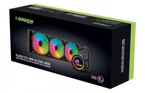خنک کننده پردازنده Green مدل GLACIER ECO GLC360E-ARGB