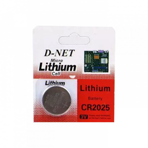 باتری سکه ای D-NET مدل CR2025