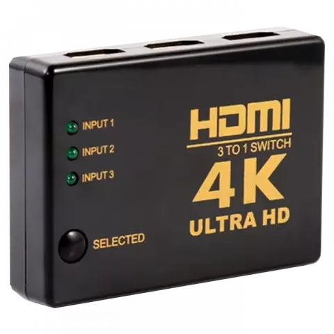 سوییچ HDMI 4K سه پورت D-NET