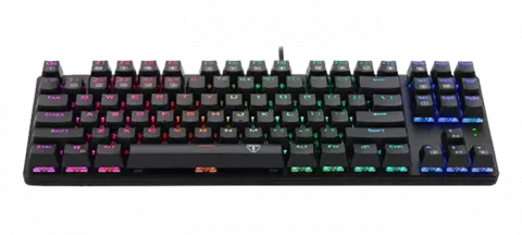 کیبورد سیمی گیمینگ T-Dagger مدل Bora T-TGK315 با سوییچ قرمز