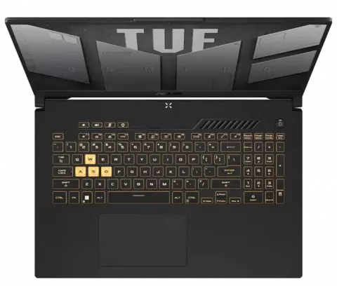لپ تاپ 17.3 اینچ Asus مدل (کاستوم شده) (i5 12500H-16GB-512GB SSD-RTX3050-FHD) TUF Gaming F17 FX707ZC4