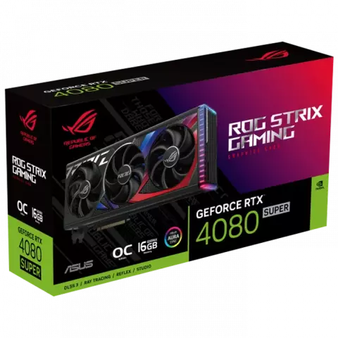 کارت گرافیک ASUS مدل ROG Strix GeForce RTX 4080 SUPER 16GB GDDR6X OC Edition