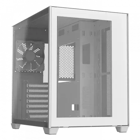 FSP CMT380B BLACK ASLI PC CASE