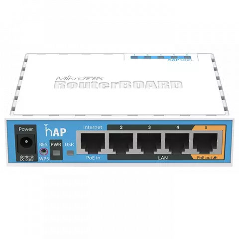 اکسس پوینت Mikrotik مدل hAP RB951UI-2ND