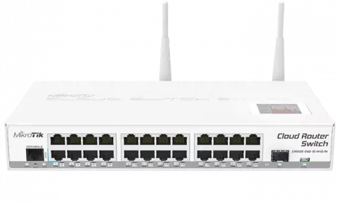 سوییچ 24 پورت MikroTik مدل CRS125-24G-1S-2HnD-IN