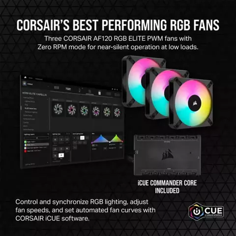خنک کننده پردازنده  Corsair مدل  iCUE H150i ELITE CAPELLIX XT