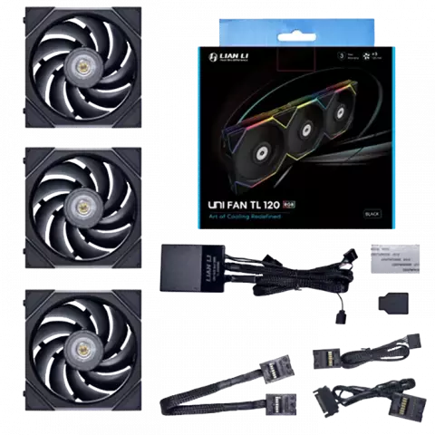فن کیس  Lian Li مدل  UNI FAN TL 120 REVERSE BLADE