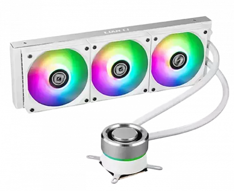 LIAN LI GALAHAD AIO 360 GA-360A WHITE TAKHT JAMSHID LIQUID CPU COOLER