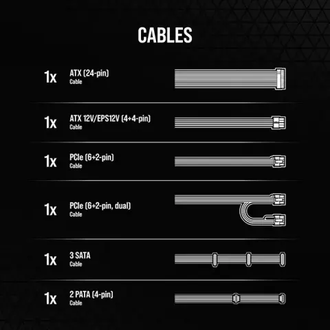 پاور 750 وات Corsair مدل CX750 80Plus Bronze