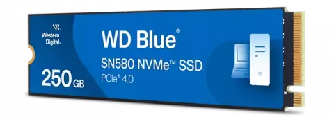 حافظه SSD اینترنال 250 گیگابایت WD مدل Blue SN580 NVMe M.2