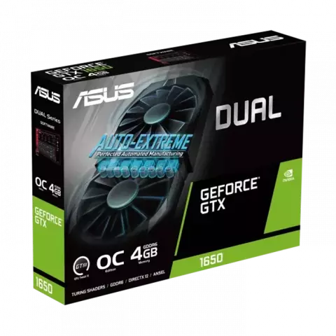 کارت گرافیک ASUS مدل Dual GeForce GTX 1650 OC Edition 4GB GDDR6 EVO
