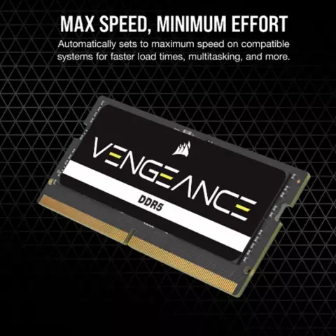 رم لپ تاپ (8GB*1) 8 گیگابایت Corsair مدل VENGEANCE DDR5 4800MHz