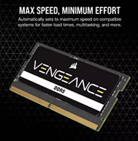 رم لپ تاپ (16GB*1) 16 گیگابایت Corsair مدل VENGEANCE DDR5 4800MHz