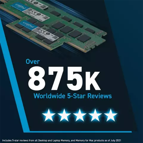 رم دسکتاپ (16GB*1) 16 گیگابایت Crucial مدل CT16G56C46U5 DDR5 5600MHz