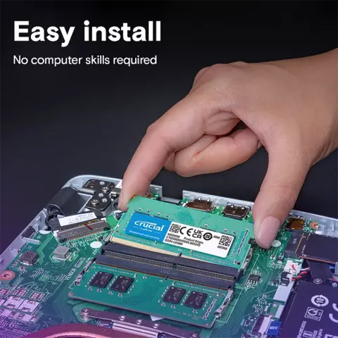 رم لپ تاپ 8 گیگابایت Crucial مدل CB8GS3200 DDR4 3200MHz