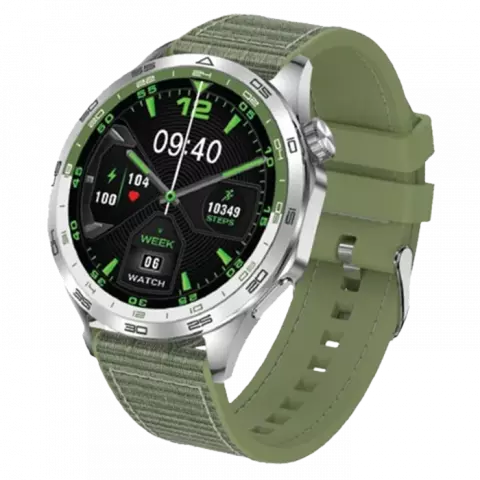 ساعت هوشمند Green Lion مدل Signature Pro GNSIGNPROSW با بند اسپورت سبز