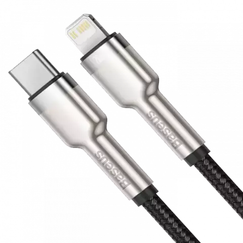 کابل شارژ 2 متری Type-C به Lightning باسئوس مدل CATJK-B01