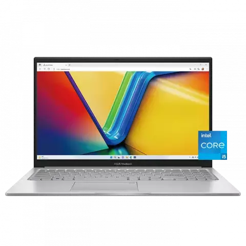 نمای روبرو لپ تاپ 15.6 اینچ Asus مدل Vivobook 15 F1504VA - NJ823