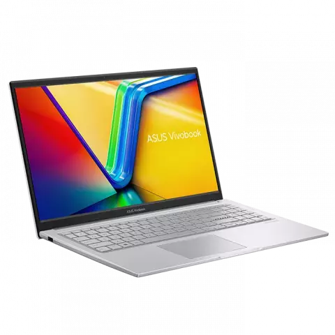 نمای سه رخ از کنار سمت چپ لپ تاپ 15.6 اینچ Asus مدل Vivobook 15 F1504VA - NJ823