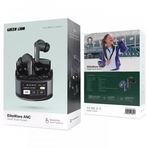 ایرفون بلوتوثی Green Lion مدل EliteWave ANC