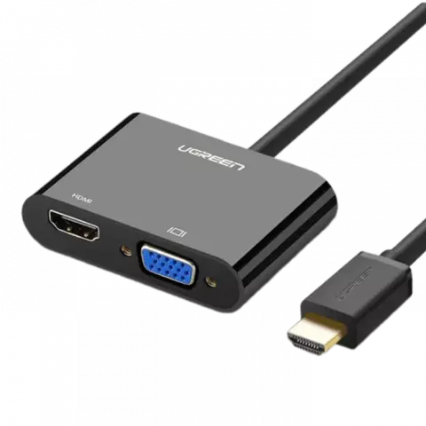 کابل تبدیل HDMI به VGA و HDMI یوگرین مدل CM101-40744