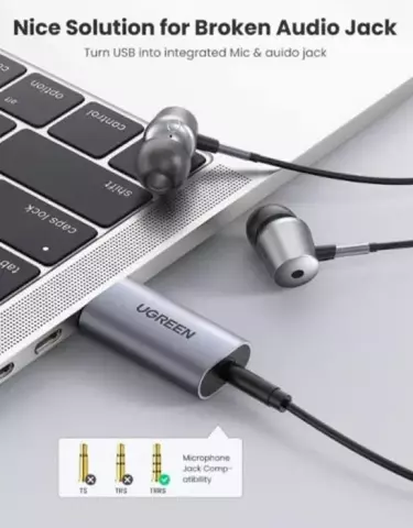 تبدیل USB به AUX یوگرین مدل CM383-80864