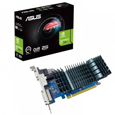 کارت گرافیک ASUS مدل GeForce 710 SL 2GB DDR3 EVO