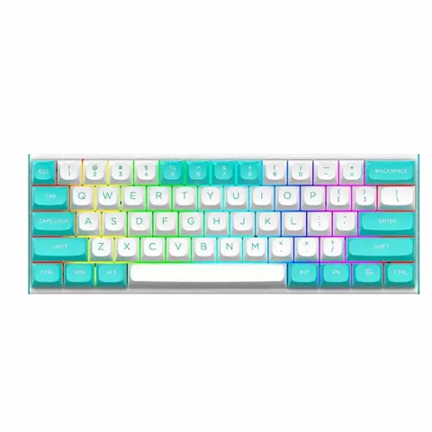 کیبورد سیمی گیمینگ Redragon مدل Fidd K683 WB RGB