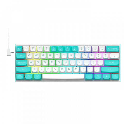 کیبورد سیمی گیمینگ Redragon مدل Fidd K683 WB RGB