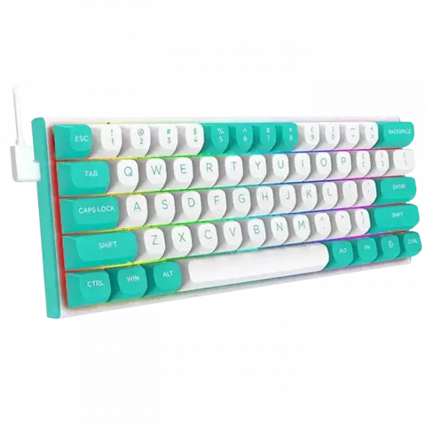 کیبورد سیمی گیمینگ Redragon مدل Fidd K683 WB RGB