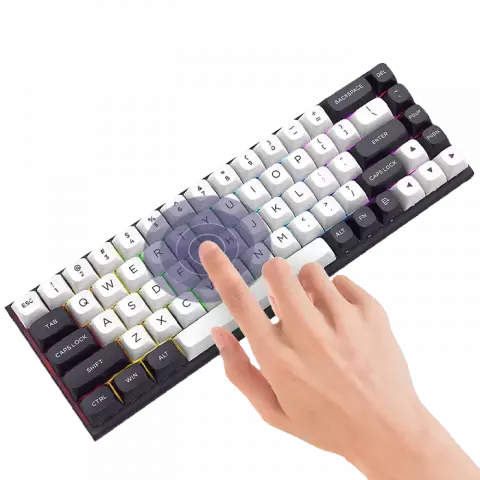 کیبورد سیمی گیمینگ Redragon مدل K701 WB RGB