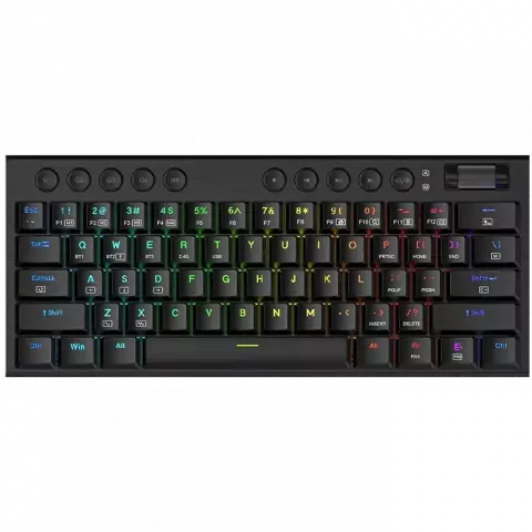REDRAGON GAMING HORUS MINI K632 RGB RED SWITCH BLACK TAKHTJAMSHID MECHANICAL KB