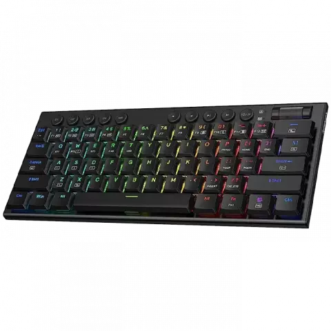 کیبورد سیمی گیمینگ Redragon مدل K632 RGB با سوییچ قرمز