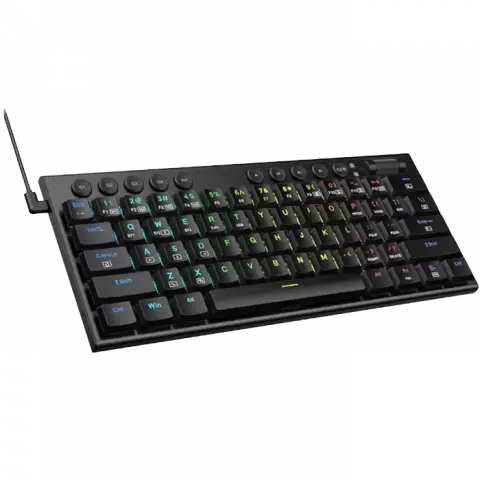 کیبورد سیمی گیمینگ Redragon مدل K632 RGB با سوییچ قرمز