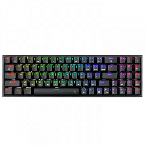 کیبورد سیمی گیمینگ Redragon مدل Pollux K628 RGB با سوییچ قرمز
